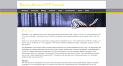 Desktop Screenshot of banshee-php.org